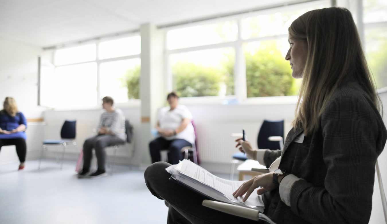 Psychotherapie und Gruppentherapie gehört zur integrierten Versorgung in der Roswithaklinik.