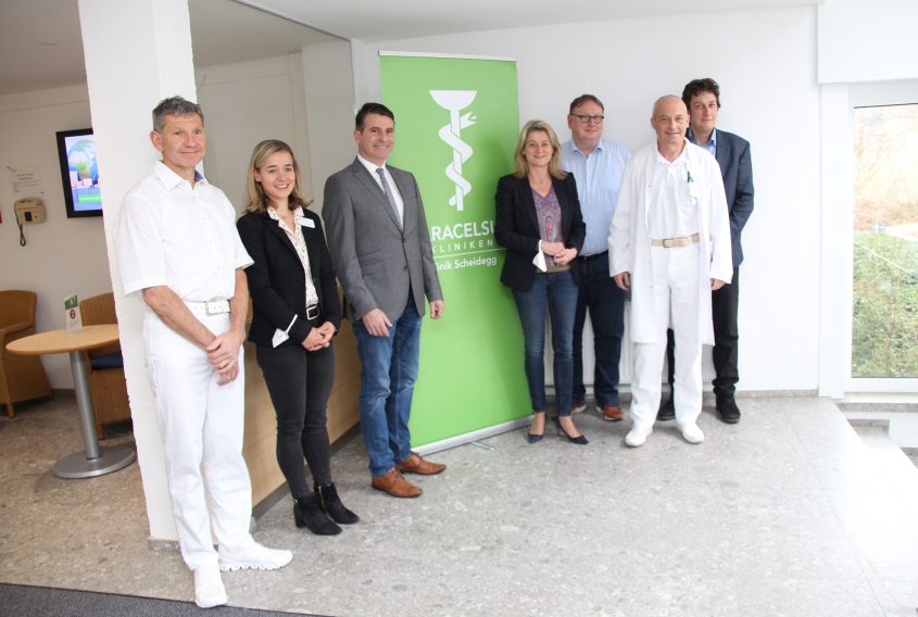 Abgeordnete besuchen Paracelsus Klinik Scheidegg