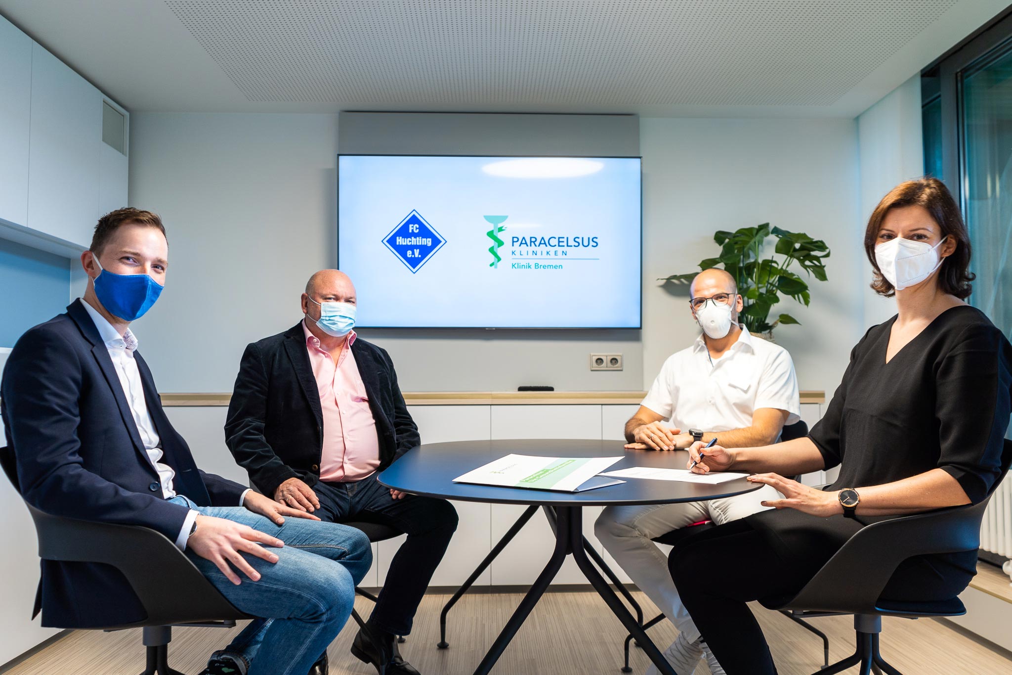 Paracelsus-Klinik Bremen kooperiert mit dem FC Huchting