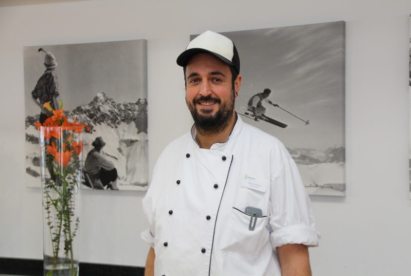 Florian Vollmer ist neuer Küchenleiter in der Paracelsus Klinik Scheidegg