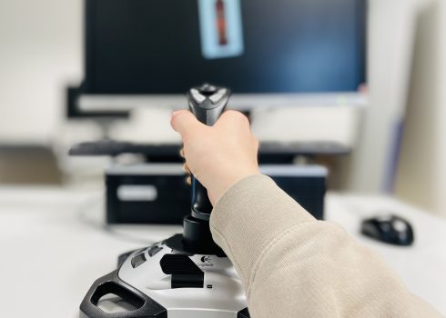 Per Joystick Rückfälle verhüten