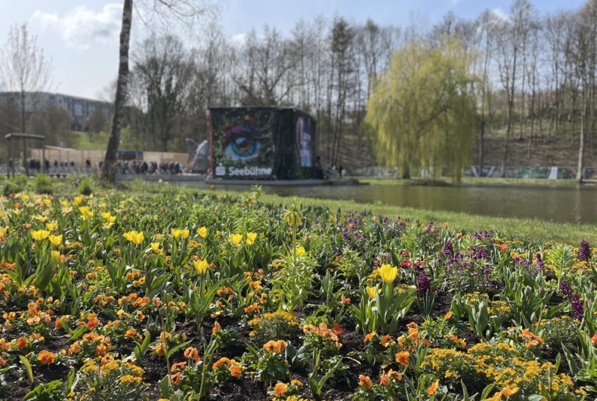 Die Paracelsus Kliniken präsentieren sich auf der Landesgartenschau