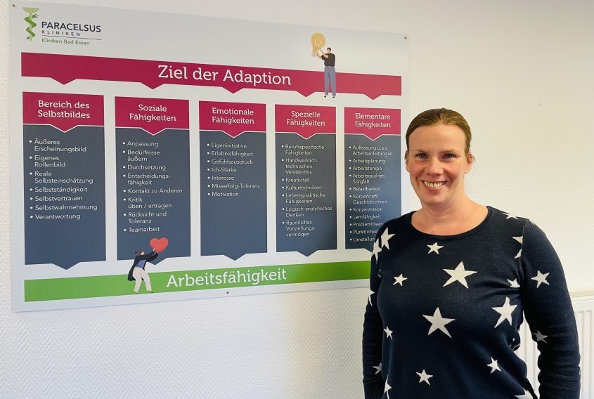 Sozialpädagogische Leitung Rieke Kuhlmann freut sich über das Jubiläum der Adaption in Bad Essen