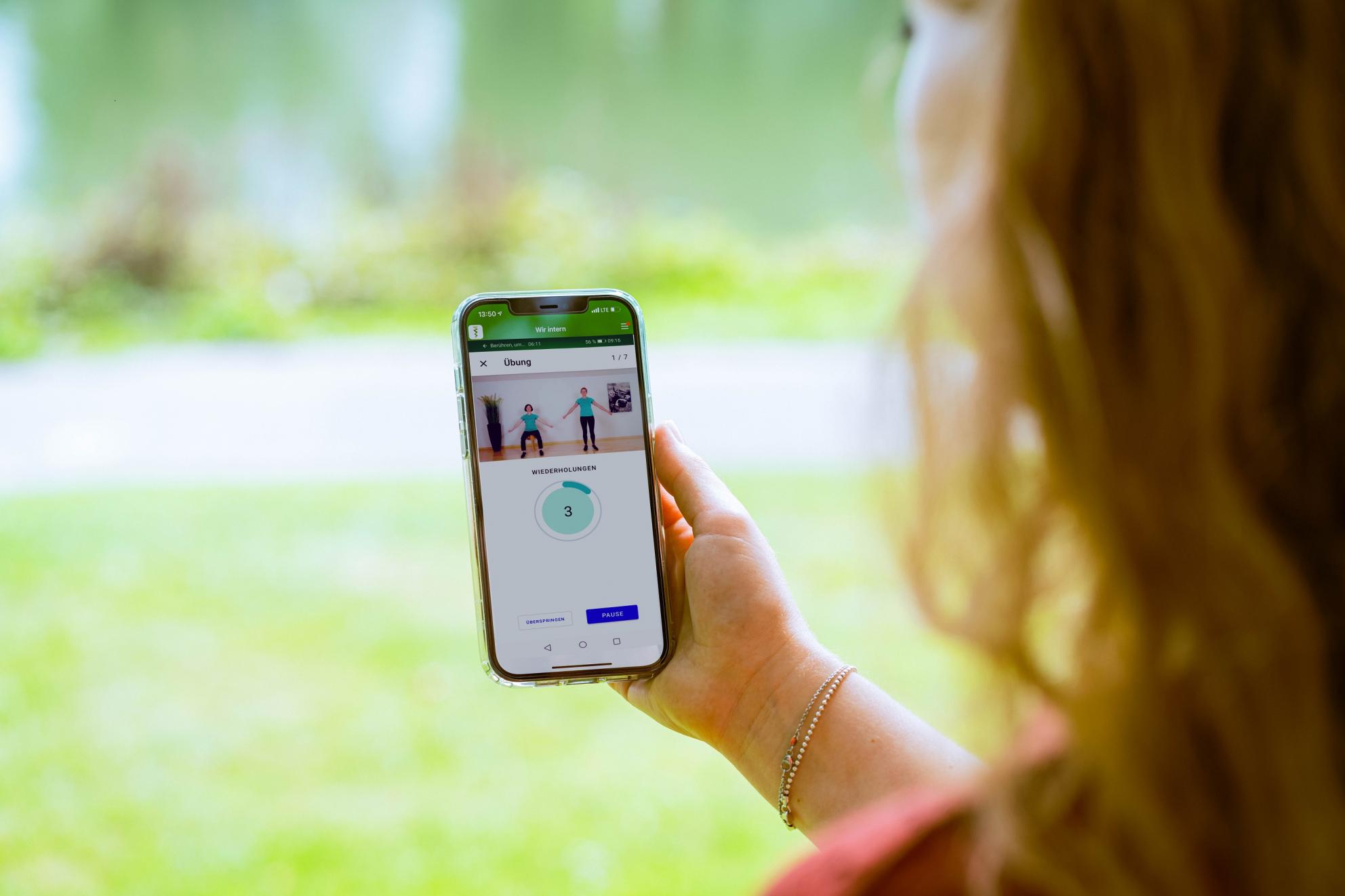 Paracelsus Therapie-App - Paracelsus Klinik Scheidegg - Paracelsus-Kliniken