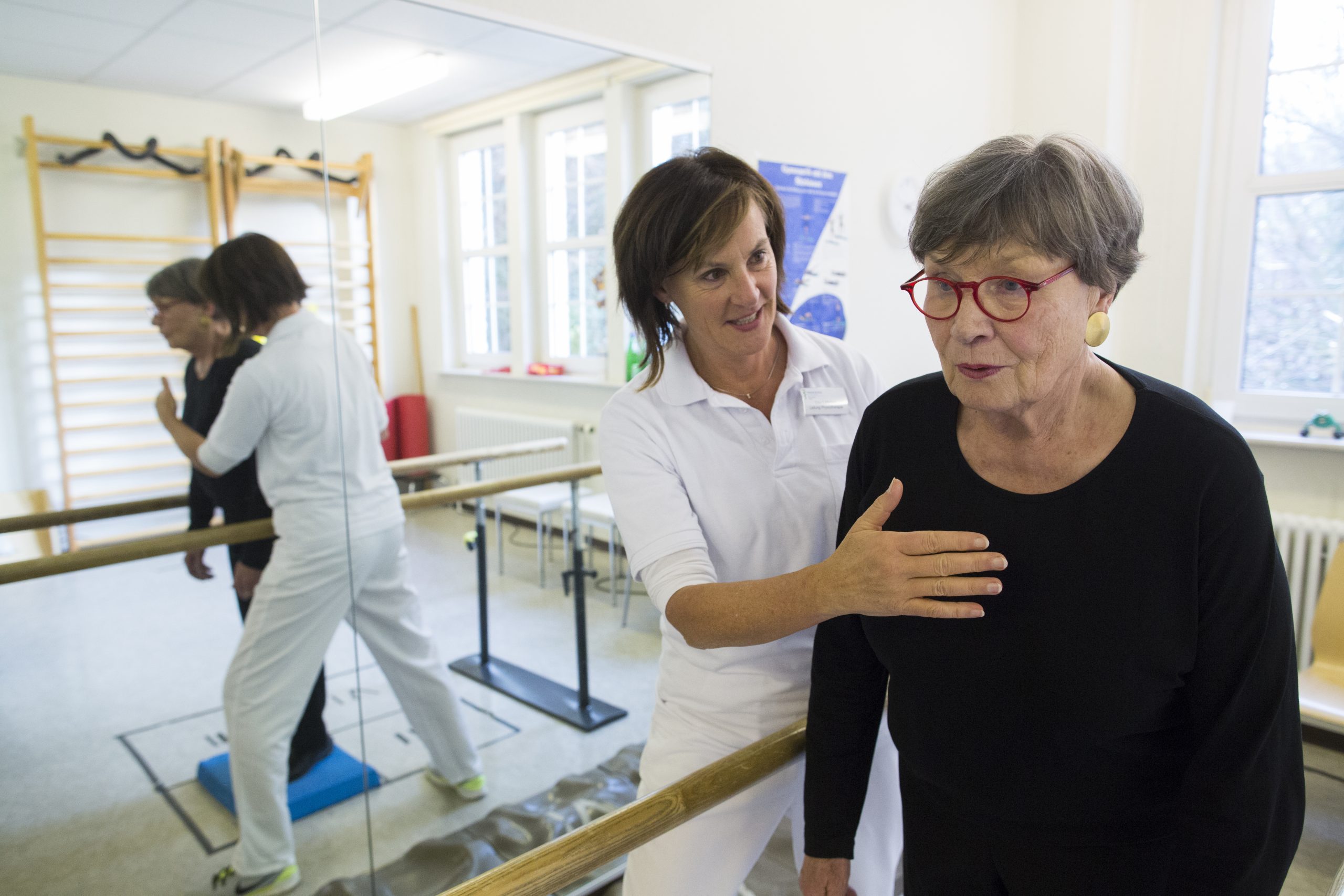 Therapie bei Ataxieerkrankungen wie der Gangataxie oder zerebellären Ataxien.