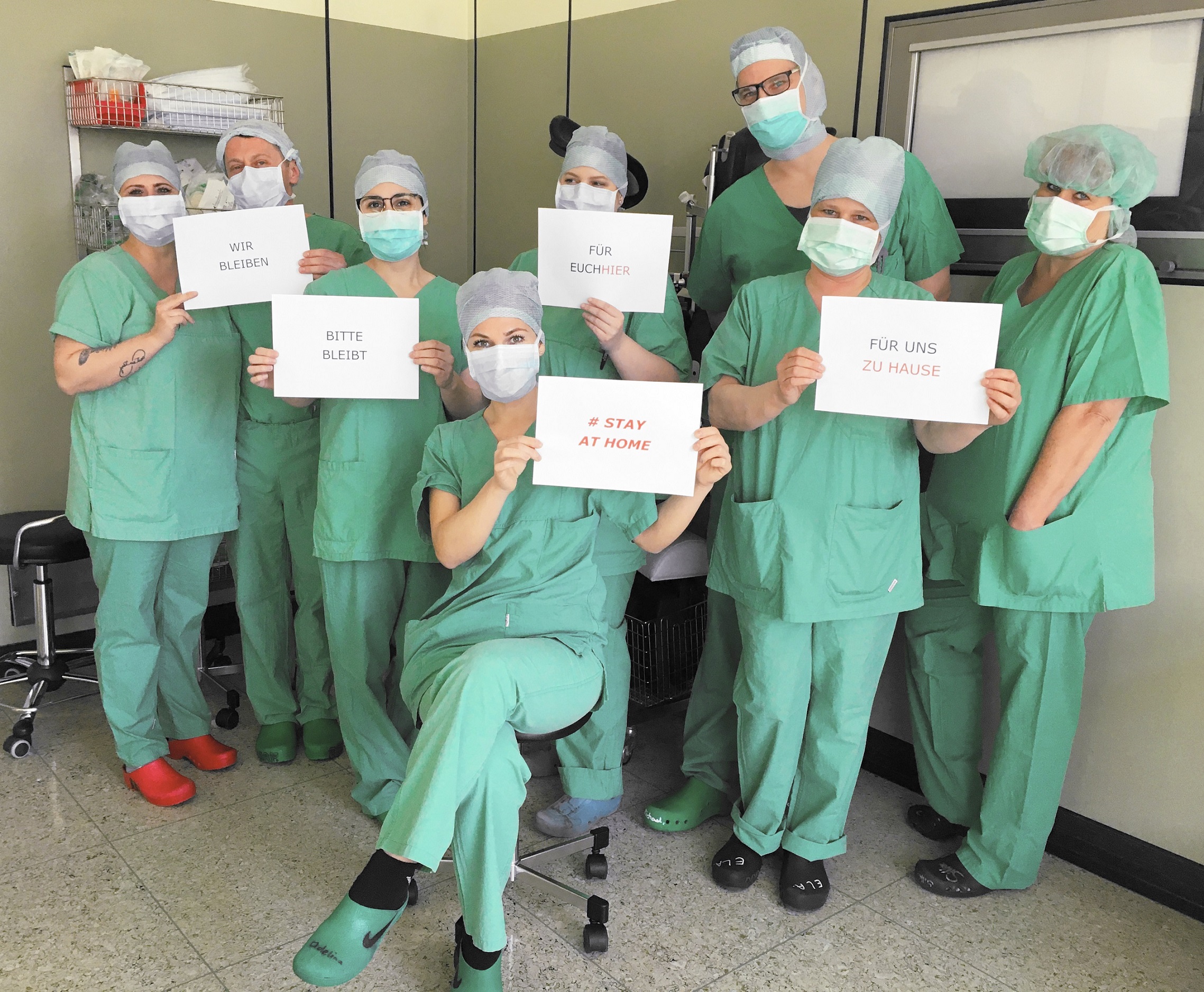 Golzheim unterstützt #stayathome Kampagne